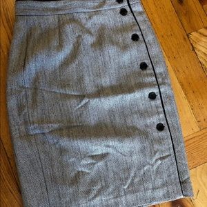 Woman’s knee length skirt